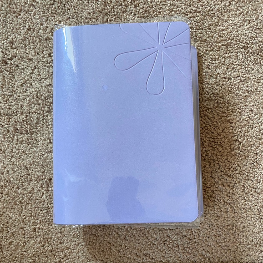 Erin Condren lavender petite planner go folio